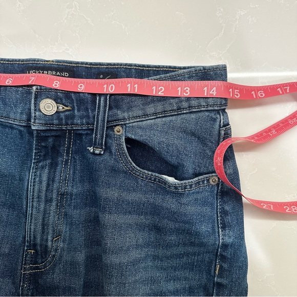 Lucky Brand High Rise Mom Jeans “Drew” Womens Size 8/29 Avg. - Picture 9 of 12